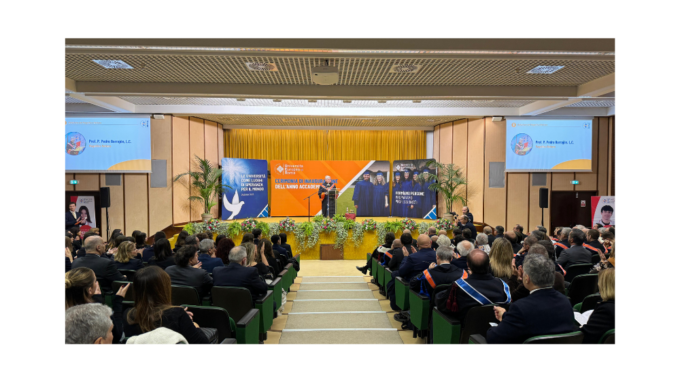 Università Europea di Roma - UER Inaugurazione del nuovo anno accademico alla presenza del Ministro Orazio Schillaci