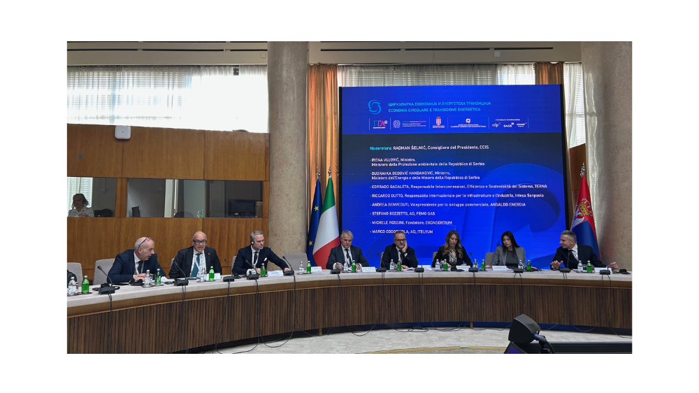 Itelyum al Business Forum Serbia-Italy insieme al Ministro Tajani